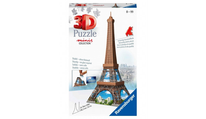 RAVENSBURGER 3D mini buildings puzzle Eiffel Tower, 54pcs, 12536