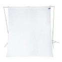 Westcott Wrinkle Resistant 2.7 x 6.1m High Key White Backdrop