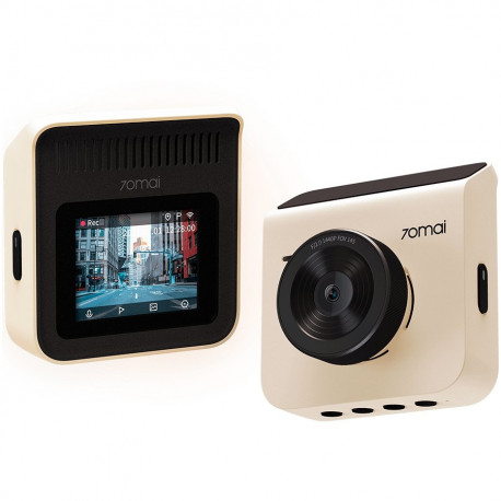70mai Dash Cam A400 with REAR CAM Car Recorder, 1440P Resolution, GC2053 sensor, Dual Channel Front