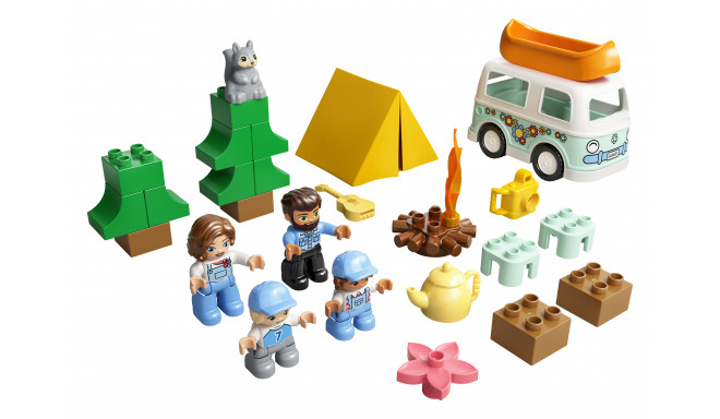 LEGO DUPLO Pere matkamine matkabussiga