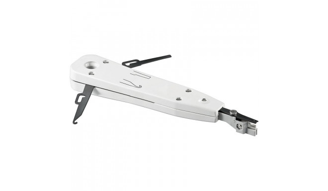 Insertion tool for CAT 5 and CAT 6 cables; LSA