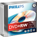 1x5 Philips DVD+RW 4,7GB 4x SL