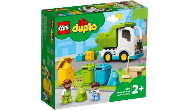 LEGO Duplo mänguklotsid Blocks Garbage Truck And Recycling