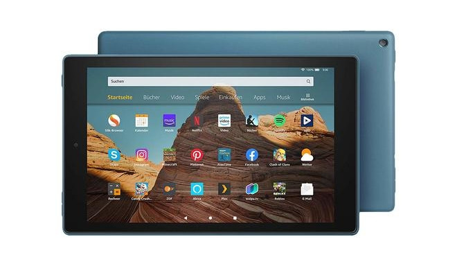 Amazon Fire B07KD63BQ8 tablet 32 GB 25.6 cm (10.1") 2 GB Wi-Fi 5 (802.11ac) Fire OS Blue