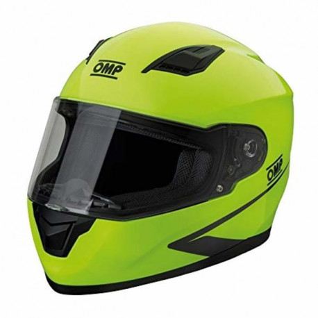 Kiiver OMP Circuit EVO Kollane (S)