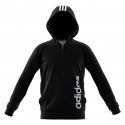 Children’s Hoodie Adidas YB TR 3S FZ EI7933 Black