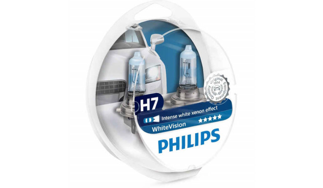 Car Bulb Philips WhiteVision H7 12 V (2 uds) (Refurbished A+)