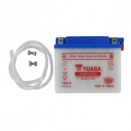 Aku Mootorratas Yuasa YB4L-B 12V (Renoveeritud B)