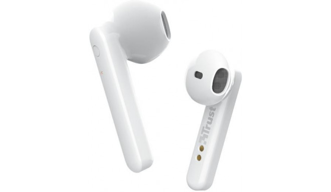 Trust wireless earphones Primo Touch BT, white