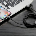 Baseus cable Cafule USB - Lightning 1,0 m 2,4A gray-black double side