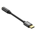 Baseus adapter USB L54 type C to mini-jack (3,5 mm) black