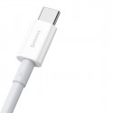 Baseus cable Superior USB - USB-C 1,0 m 66W white