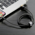 Baseus cable Cafule USB - Lightning 1,0 m 2,4A gold-black