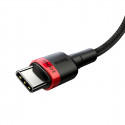 Baseus cable Cafule PD USB-C - USB-C 2,0 m 100W 5A red-black