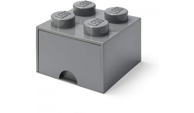 Room Copenhagen mänguasjakast LEGO Storage Brick Drawer 4, tumehall
