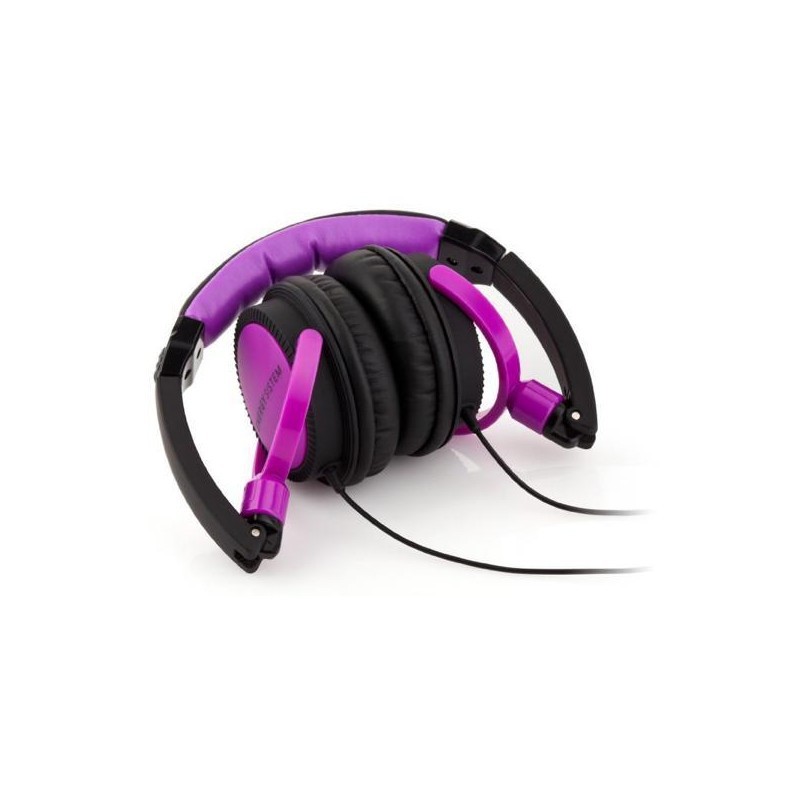 Headphones Energy Sistem DJ 400 384105 Black Violet - Headphones