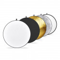 Caruba 5 in 1 Gold, Silver, Black, White, Translucent   107cm