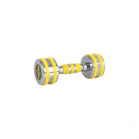 Hantel kroomist inSPORTline Yellsteel 3 kg