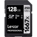 Lexar mälukaart SDXC 128GB Professional 1667x UHS-II U3 V60