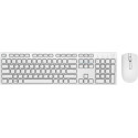 DE Layout - Dell KM636 Wireless Keyboard & Mouse white - 580-ADGL