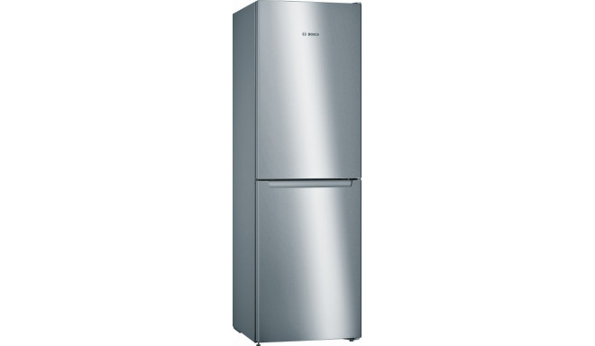 Bosch külmkapp Combi KGN34NLEA series 2 E, hõbedane