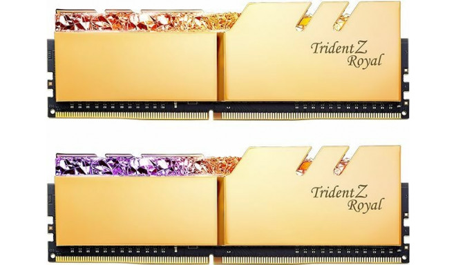 G.Skill RAM DDR4 32GB 4266 CL 16 Trident Z Royal gold Dual Kit