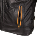Leather Motorcycle Jacket W-TEC Brenerro