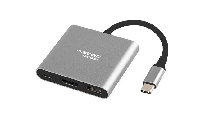 Natec USB hub Fowler Mini USB-C