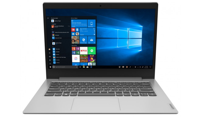 Lenovo IdeaPad 1 14ADA05 14/AMD 3050E/4GB/SSD 128GB/Radeon Graphics/W10/ platinum grey (82-GW00-1A)