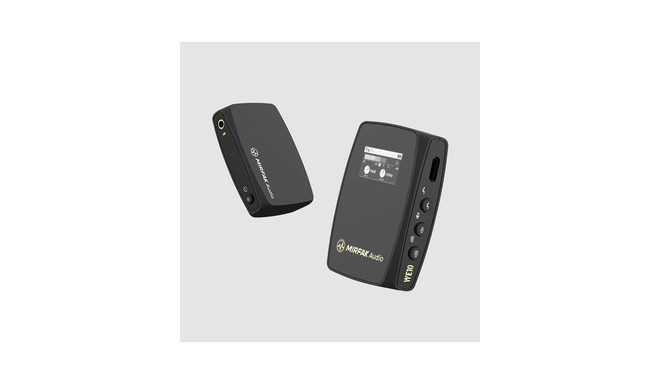 MIRFAK DUAL CHANNEL COMPACT WIRELESS MICROPHONE SYSTEM WE10