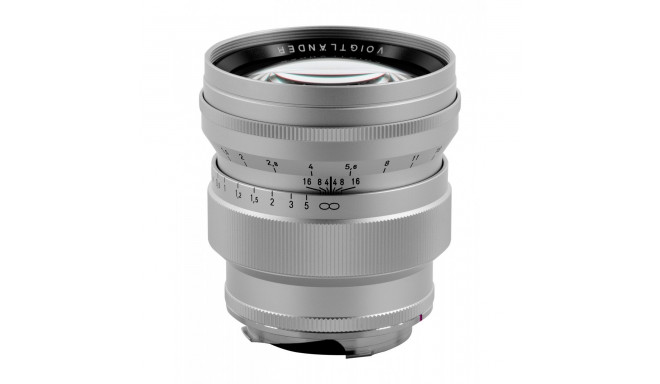 Lens Voigtlander Nokton 75 mm f/1.5 for Leica M - silver