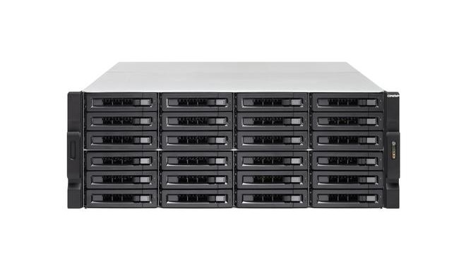 QNAP TS-2483XU-RP NAS Rack (4U) Ethernet LAN Black E-2136