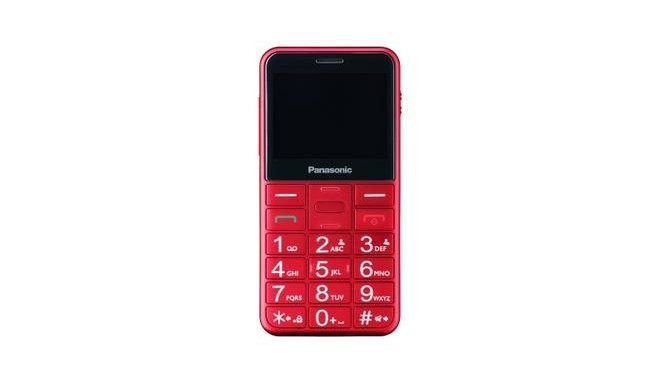 Panasonic KX-TU150EXR mobile phone 6.1 cm (2.4") 102 g Red Entry-level phone