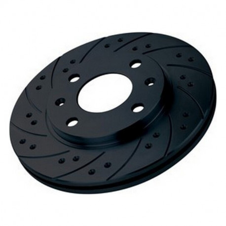 Bremžu diski Black Diamond KBD1239COM Ventilēts Aizmugurējs 12 Strīpas