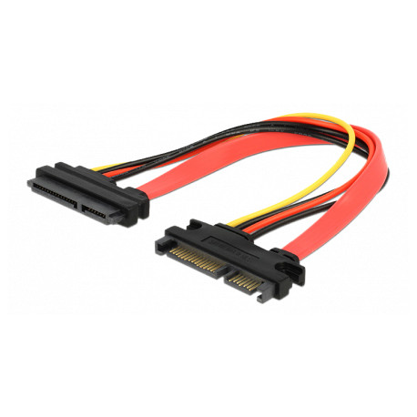 Delock kaabel SATA 22-pin 20cm (84362)