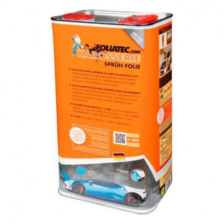 Auto Šķidrā Gumija Foliatec Canister metāls Matt 5 L