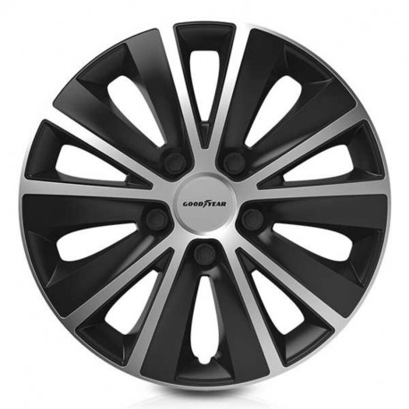 Mototransporta pārsegs Goodyear Monaco Melns Sudrabains 16" (4 uds)