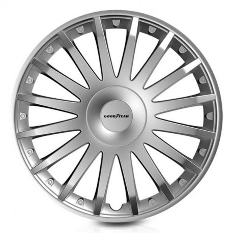Ilukilbid Goodyear Monza Hõbedane 15" (4 uds)