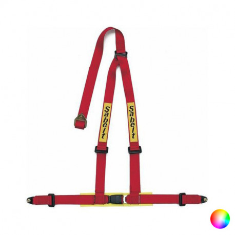 3 Point Attachment Harness Sabelt Clubman With Pad (Red)