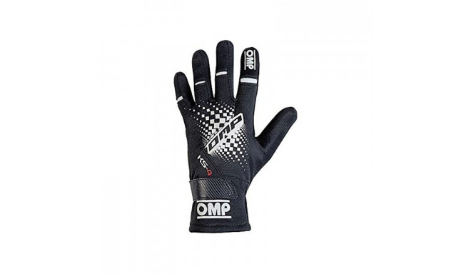 Men's Driving Gloves OMP MY2018 Black