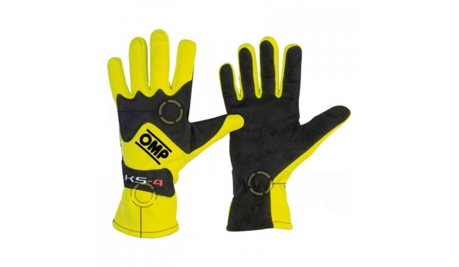 Men's Driving Gloves OMP MY2018 Black (L)