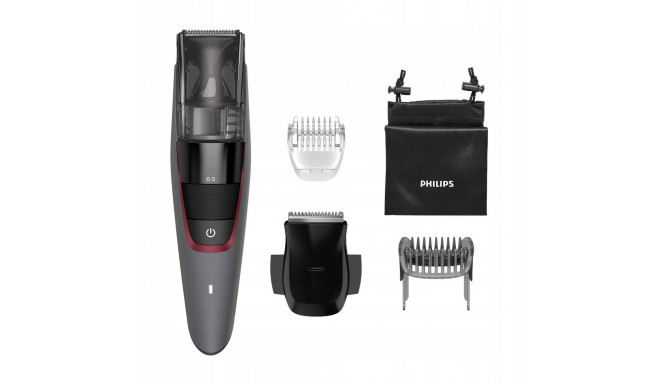 Philips BEARDTRIMMER Series 7000 BT7510/15 hair trimmers/clipper Black, Grey