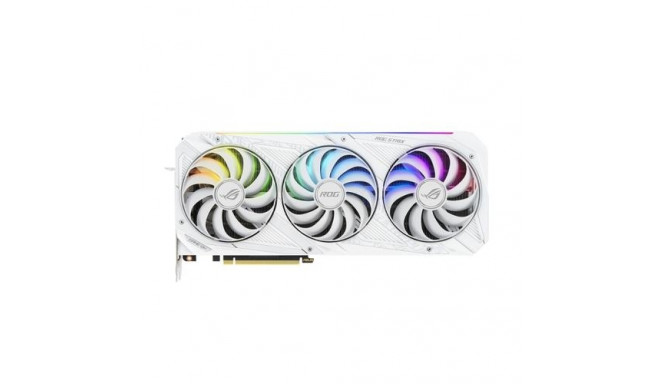 Asus graphics card ROG -STRIX-RTX3090-O24G-White NVIDIA GeForce RTX 3090 24GB GDDR6X