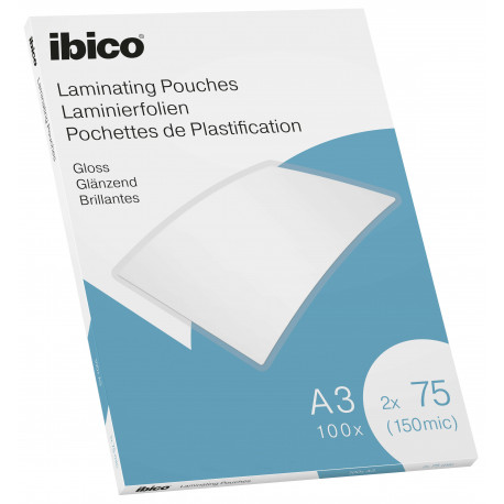 Lamineerimistaskud Ibico A3 75M. Gloss/100