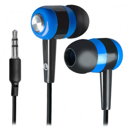 EARPHONES BASIC 616 BLACK-BLUE