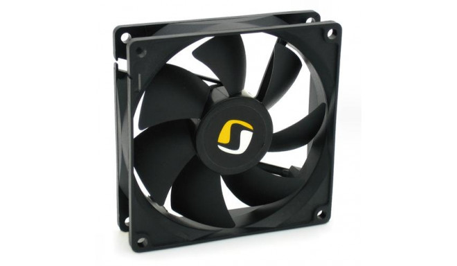 SilentiumPC Mistral 92 Computer case Fan 9.2 cm Black
