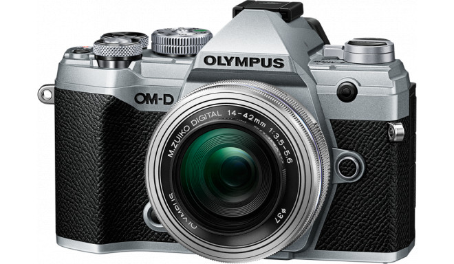 Olympus OM-D E-M5 Mark III + 14-42mm Kit, silver/silver