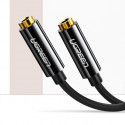 Ugreen 3,5 mm mini jack AUX splitter adapter cable 25cm black (20816)
