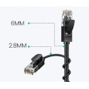 Ugreen Ethernet patchcord cable RJ45 Cat 6A UTP 1000Mbps 3 m black (70653)