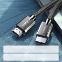 Ugreen HDMI 2.1 cable 8K 60 Hz / 4K 120 Hz 3D 48 Gbps HDR VRR QMS ALLM eARC QFT 2 m gray (HD135 7032